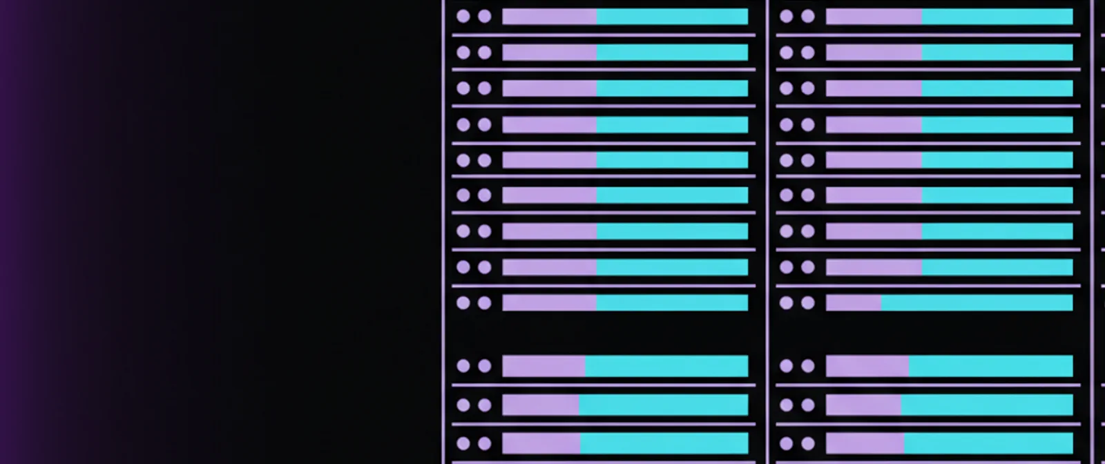 List rows turned into timeline bars, the way a list becomes a Gantt chart